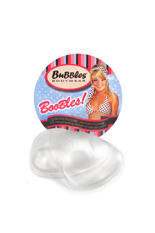 Boobles - Silicone Triangle Push-up Bra Pads - PaddedPanties.com
 - 1