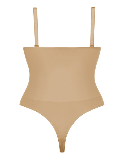 Go Bare! Seamless Thong Bodysuit (Final Sale)