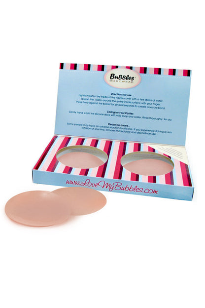 Boobles - Non-adhesive Silicone Pasties - PaddedPanties.com
 - 1