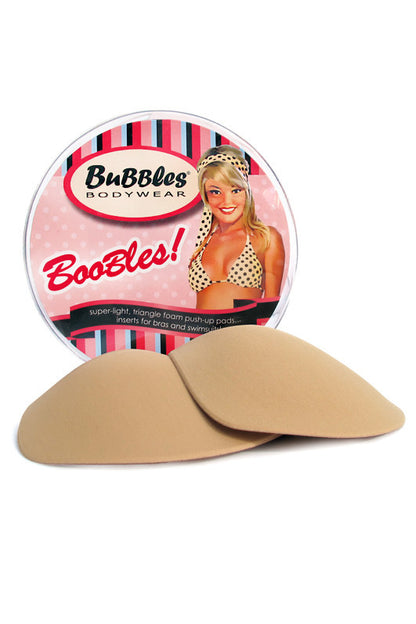 Boobles - Foam Triangle Push-up Bra Pads - PaddedPanties.com
 - 1